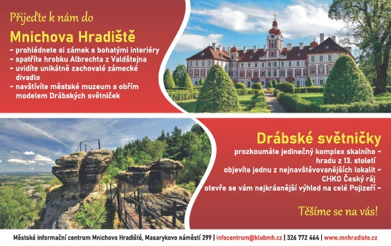Přijeďte k nám do Mnichova Hradiště