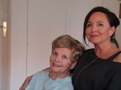 Manželka Alena a dcéra Ivana