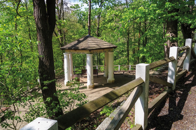 Altán, Holečkovy sady, Tábor