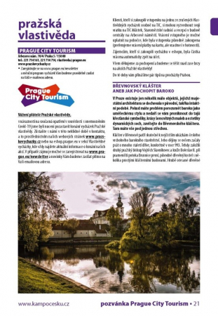 Pražská vlastivěda - listopad 2020