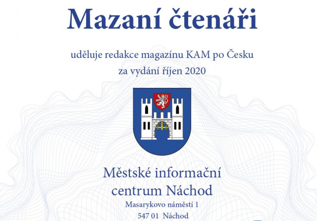 Říjen 2020 Městské informační centrum Náchod