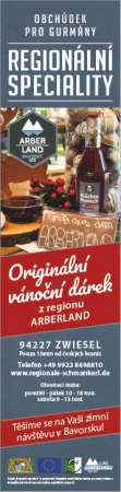 Originální vánoční dárek z regionu ARBERLAND