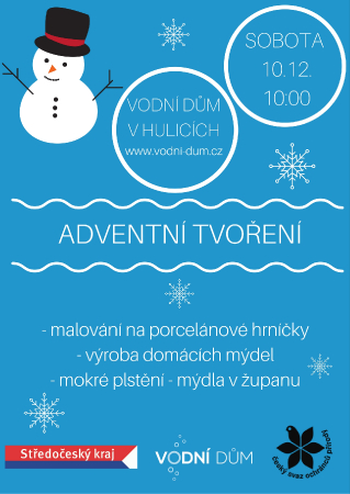 Vodní dům v Hulicích: Adventní tvoření