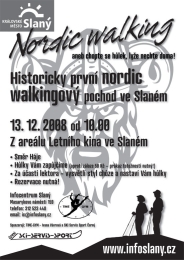 Historicky první Nordic Walking ve Slaném
