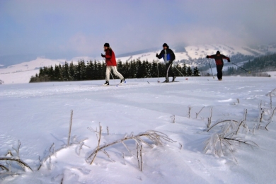 Skiing in Eastern Bohemia