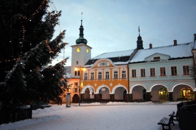 Ústí nad Orlicí in Winter