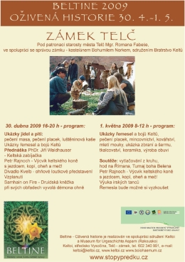 Beltine 2009 - Oživená historie v Telči
