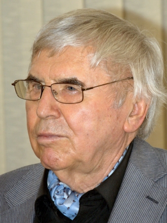 Vladimír Suchánek, malíř, grafik a muzikant, předseda SČUG Hollar, 2013