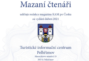 Duben 2021 Turistické informační centrum Pelhřimov