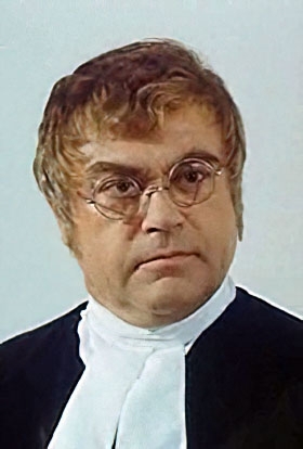 Jindřich Narenta ve filmu Tajemství velkého vypravěče, 1972