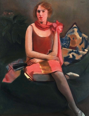 Rudolf Kremlička, Podobizna sl. Schückové, 1927