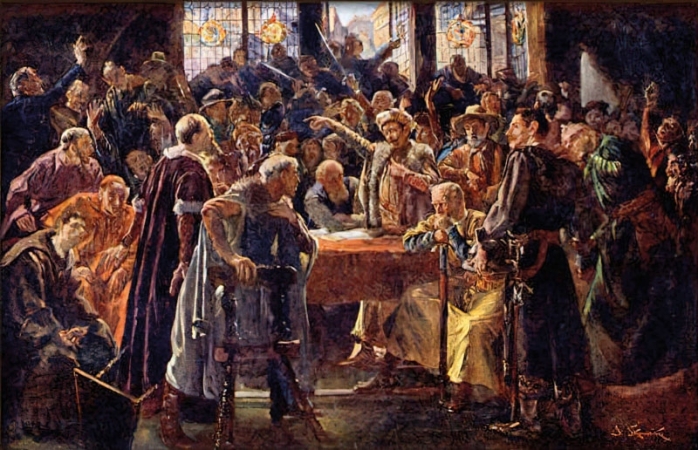 Čáslavský sněm 1421, Jan Skramlík