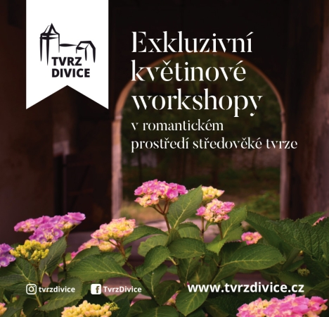 Tvrz Divice - Exkluzivní květinové workshopy