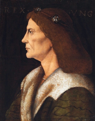 Matyáš Korvín,
druhá polovina 15. století