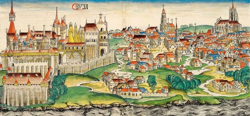 Budín, Norimberská kronika, 1493