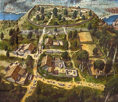 Rekonstrukce podoby výšinného sídliště bylanské kultury ze starší doby železné Na Farkách
