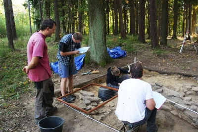 Dokumentace situací odkrytých archeologickým výzkumem v roce 2011