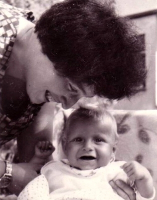 Michela se synem, 1963