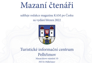 Březen 2022 TIC Pelhřimov