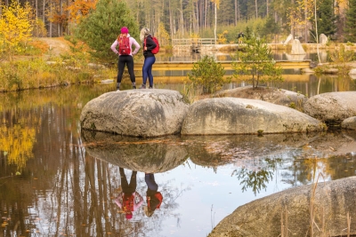 Kaskády rybníků v České Kanadě