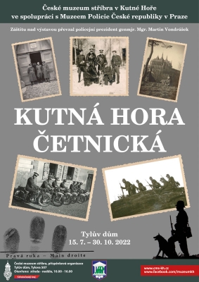 Plakát k výstavě Kutná Hora četnická