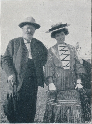 Klostermnn se svou nevlastní dcerou Růženkou