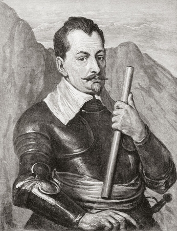 Albrecht z Valdštejna na podobizně  od Anthonise van Dycka