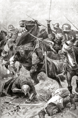Smrt Velka z Březnice, obranná bitva u Trnavy, během rejsy do Horních Uher, Věnceslav Černý, 1925