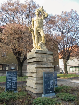 Pomník obětem 1. světové války, Sadská, 1926