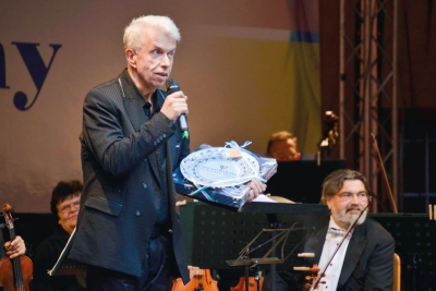 Jaroslav Svěcený na festivalu 
Klášterecké hudební prameny