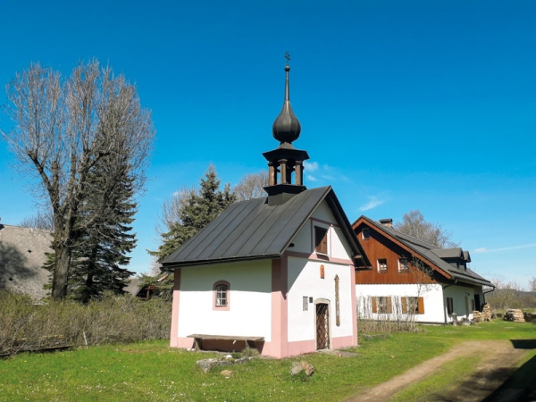 Vesnice Malý Kozí Hřbet, kaple z roku 1845