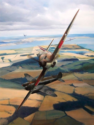 Nejrychlejší sestřel RAF za 2. světové války
