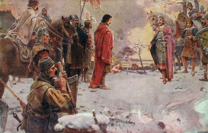 Smír Přemysla Otakara I. s bratrem Vladislavem III.