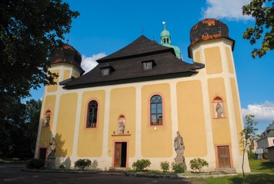 Laurentiuskirche in Horní Blatná