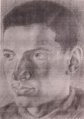 Robertův portrét
z Buchenwaldu (1944) od Itala
Francesca, odeslaný tajně do
Protektorátu rodičům