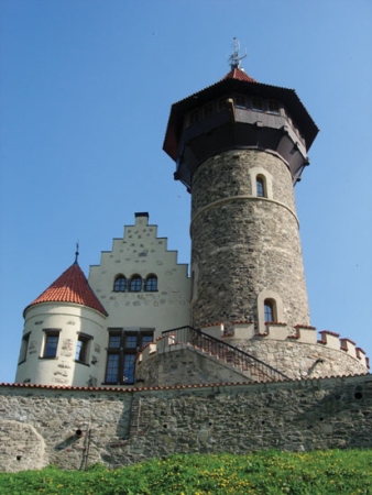 The dominanta of Most – the Castle Hněvín