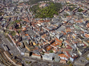 Brno a okolí z ptačí perspektivy