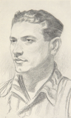 Portrét A. Burgera
malovaný spoluvězněm