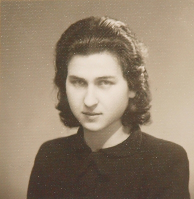 Anna after her return from Terezín