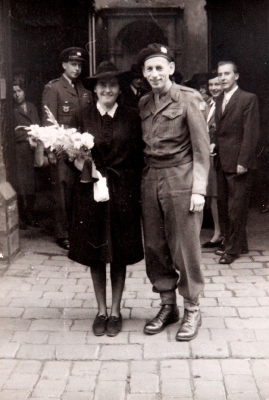 Eva and Richard – Wedding 1945