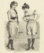 Život pod schody – mimořádné ukázky z povinností komorných – Oblékání paní