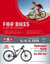 9. Veletrh cyklistiky FOR BIKES 2018