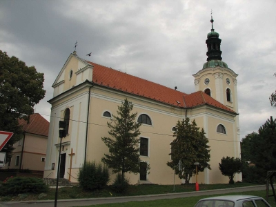 Ždánice, kostel Nanebevzetí Panny Marie