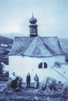 Kaple před rokem 1958