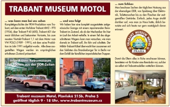 Trabant muzeum Motol