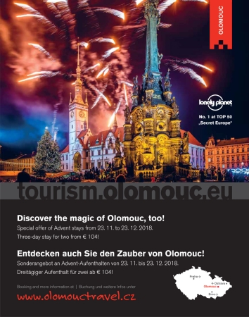 Discover the magie of Olomouc, too!