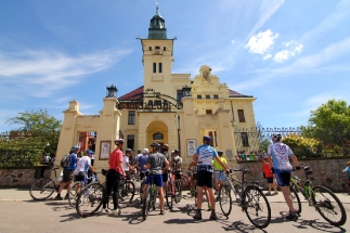 Cyklisté v Ústí nad Orlicí oddechujou