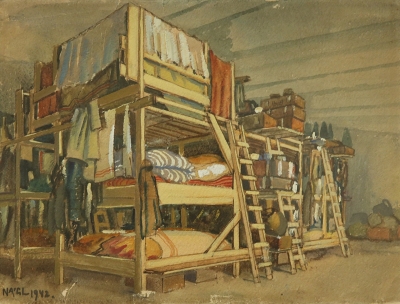 František Mořic Nágl – Ubytování v ghettu