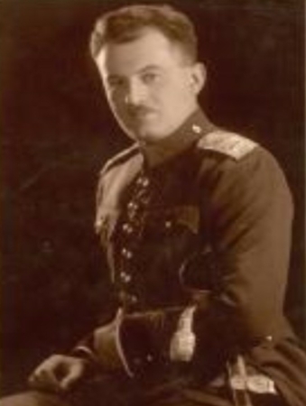 Viktor Boháč v uniformě nadporučíka československé armády © Wikimedia Commons