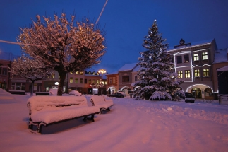 Zima v Ústí nad Orlicí